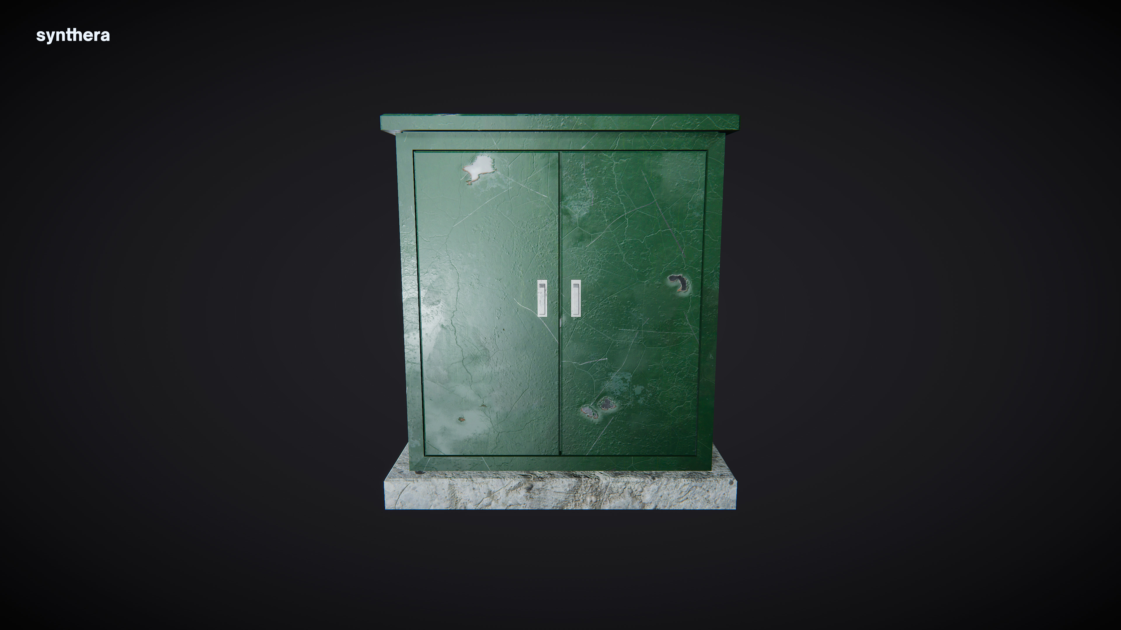 Electric Box 01 3D model_2