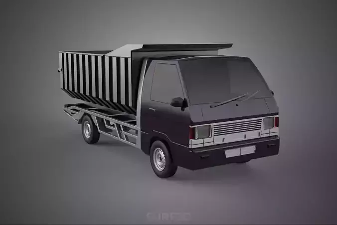 CATTLE TRANSPORT COLT DELICA L300 PICK UP CAR VEHICLE TRUCK MINI