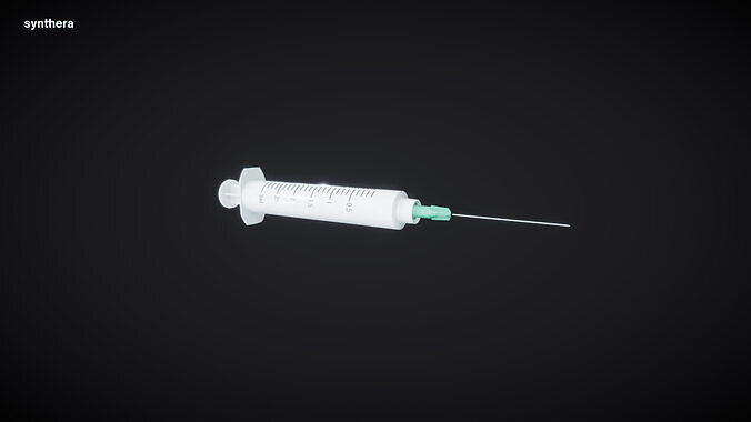 Syringe Tube 01 3D model