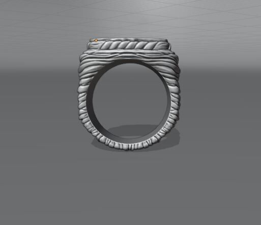 Dark Souls - Bellowing dragoncrest ring 3D print model_11