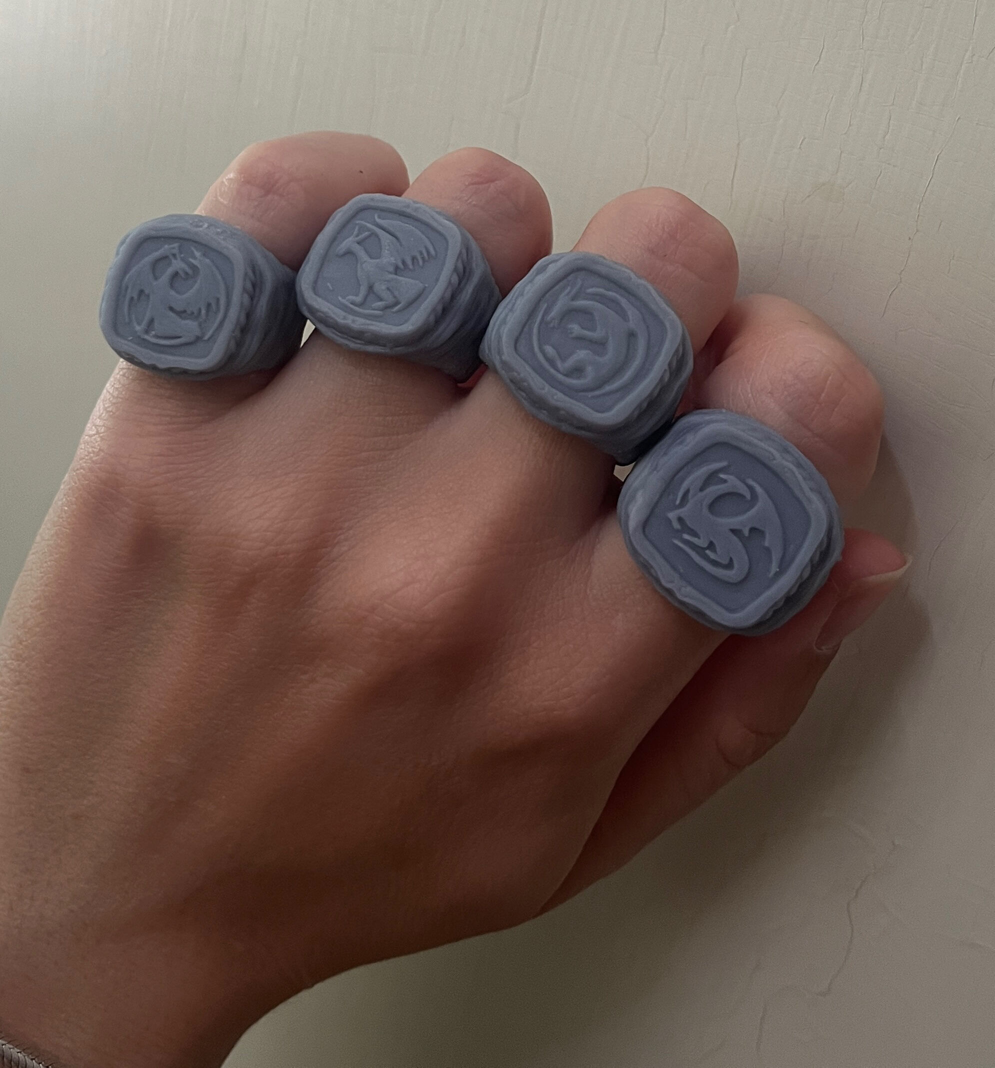 Dark Souls - Bellowing dragoncrest ring 3D print model_17