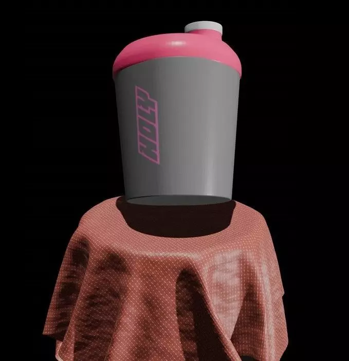 Gourde Holy 3D model