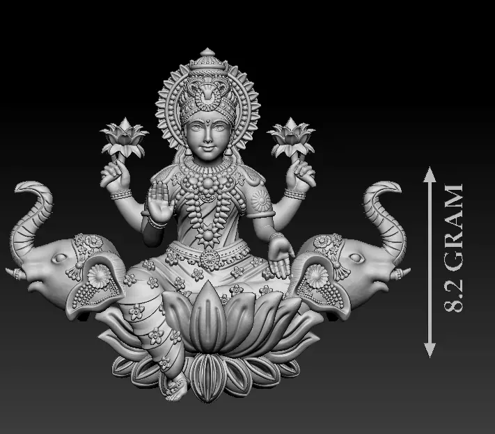 Laxmi Ji Welcome Model 3D Model Collection 3D print model