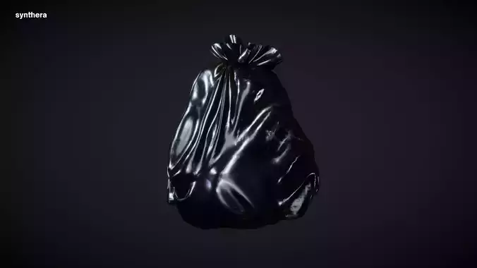 Trash Bag 01 Upright