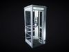 Phone Booth 01 3D model_1
