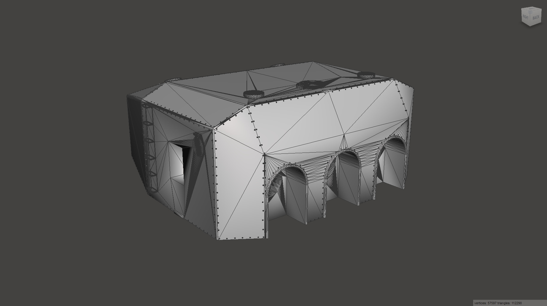 Type93 ww2 japanese torpedo launcher 1-100 scale 3D print model_23