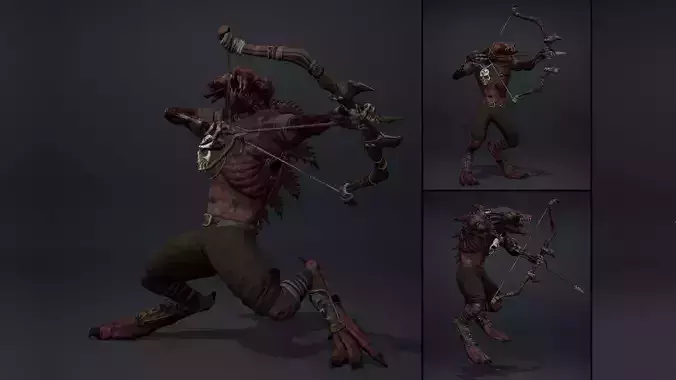Venom Archer Damaged