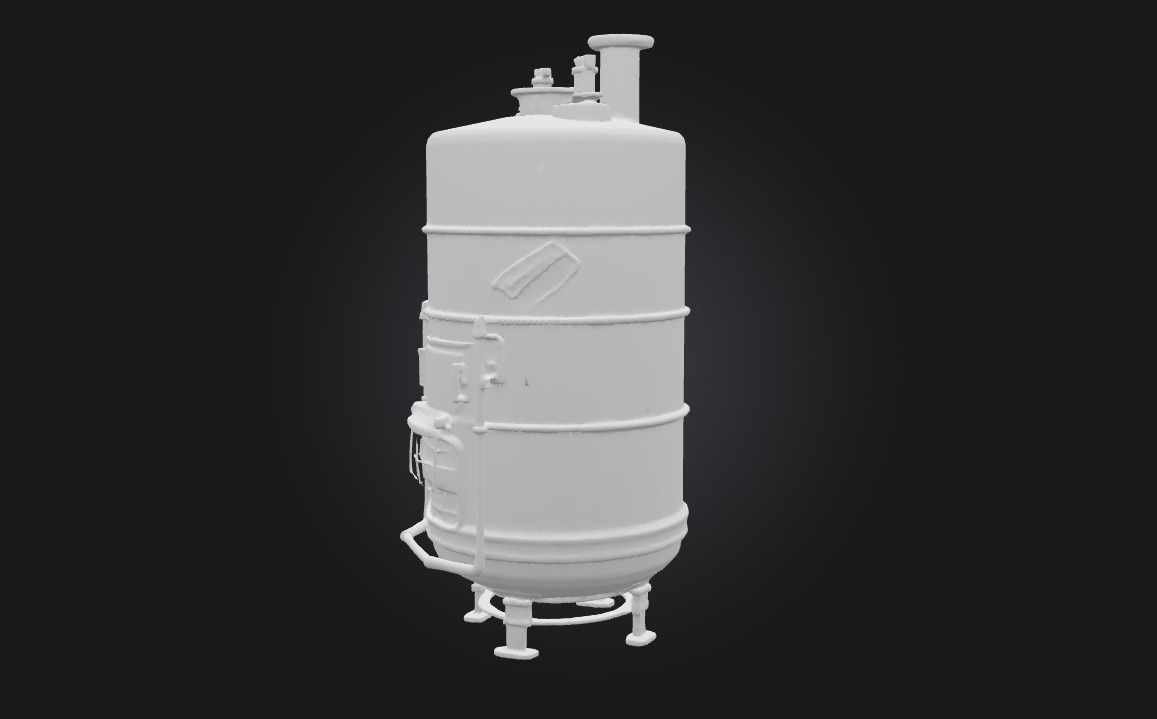 Rustic Boiler  Industrial Warmth with Vintage Character 3D model_8