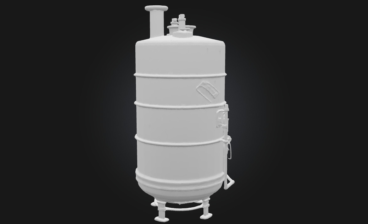 Rustic Boiler  Industrial Warmth with Vintage Character 3D model_6