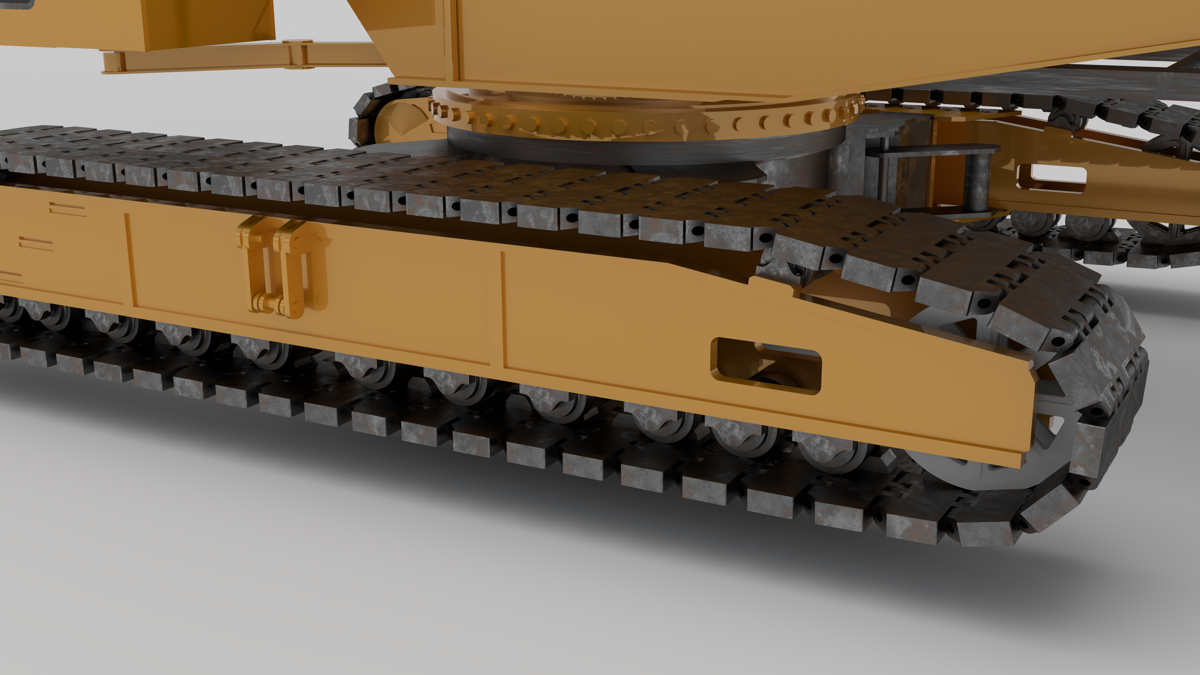 3D Model  SANY XLC260 Crawler Crane High Detail  Realistic Low-poly 3D model_1