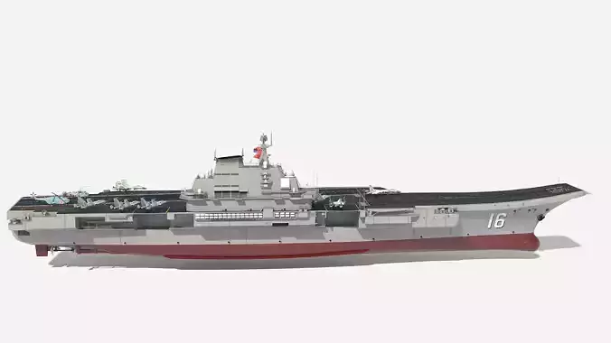 Chinese aircraft carrier CV-16 Liaoning