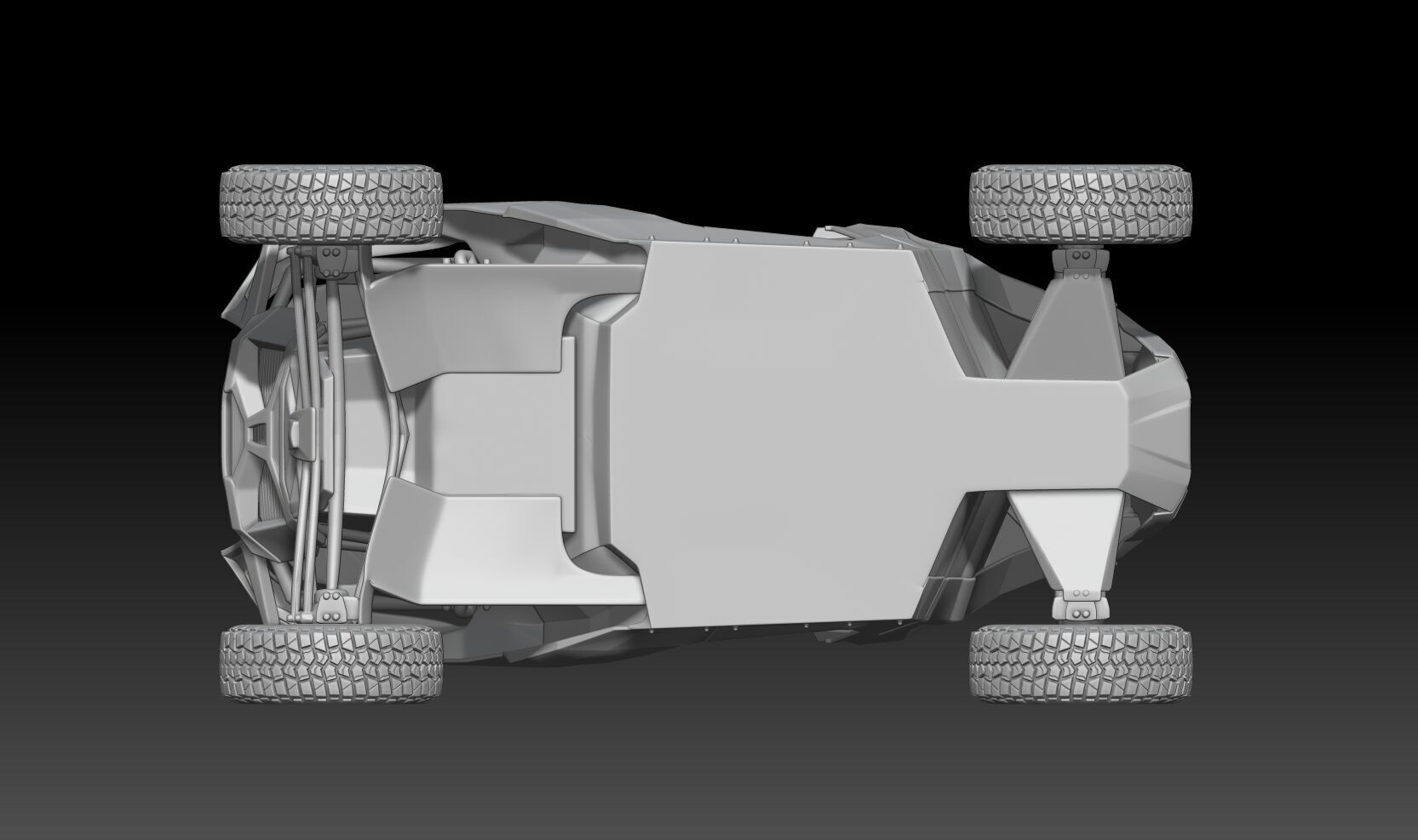 off-road vehicle 4x4 3D print model_3
