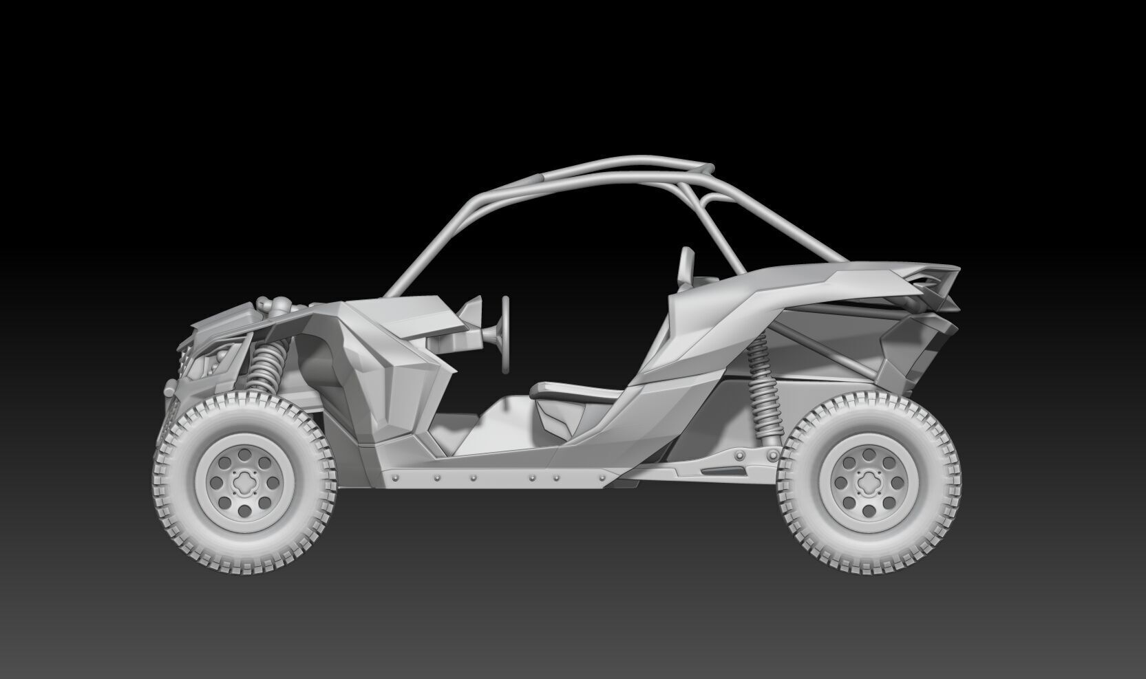 off-road vehicle 4x4 3D print model_1