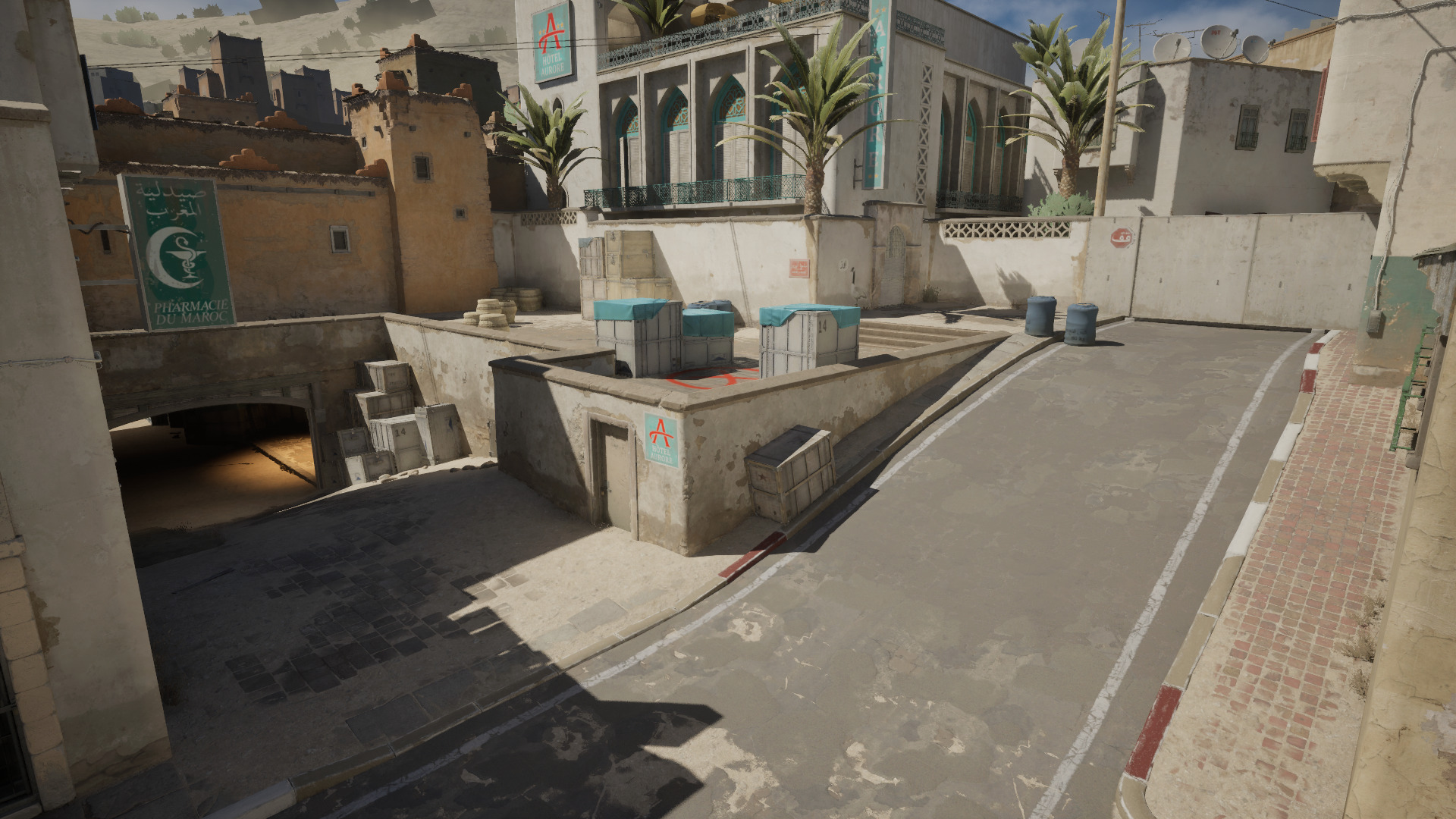 Counter Strike 2 - Dust2 Map Unreal Engine 3D model_1