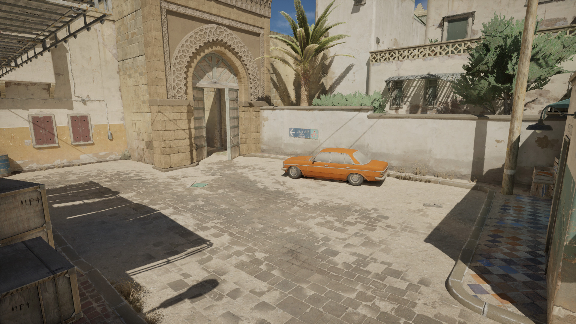 Counter Strike 2 - Dust2 Map Unreal Engine 3D model_7