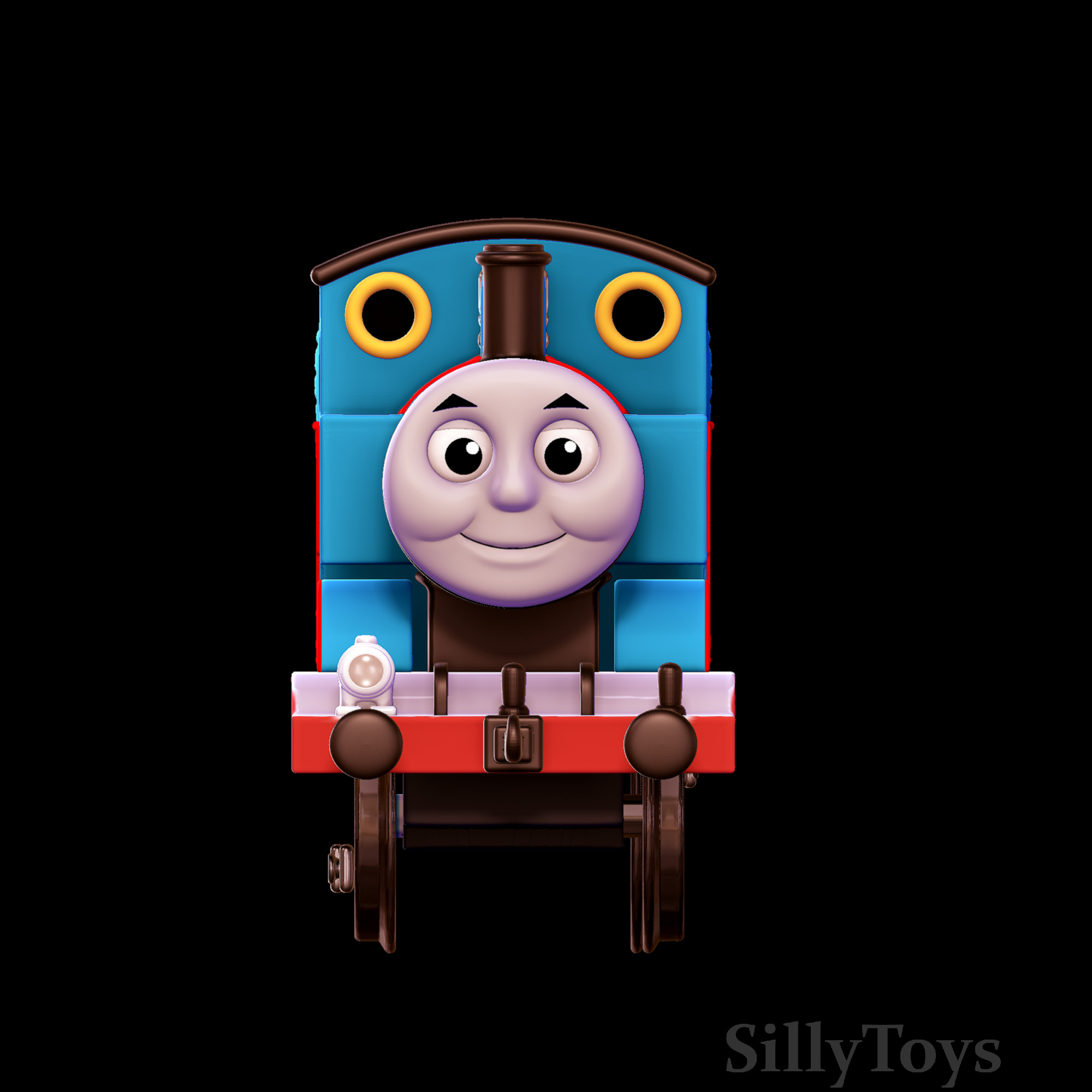 Thomas the Tank Engine 3D print model_1