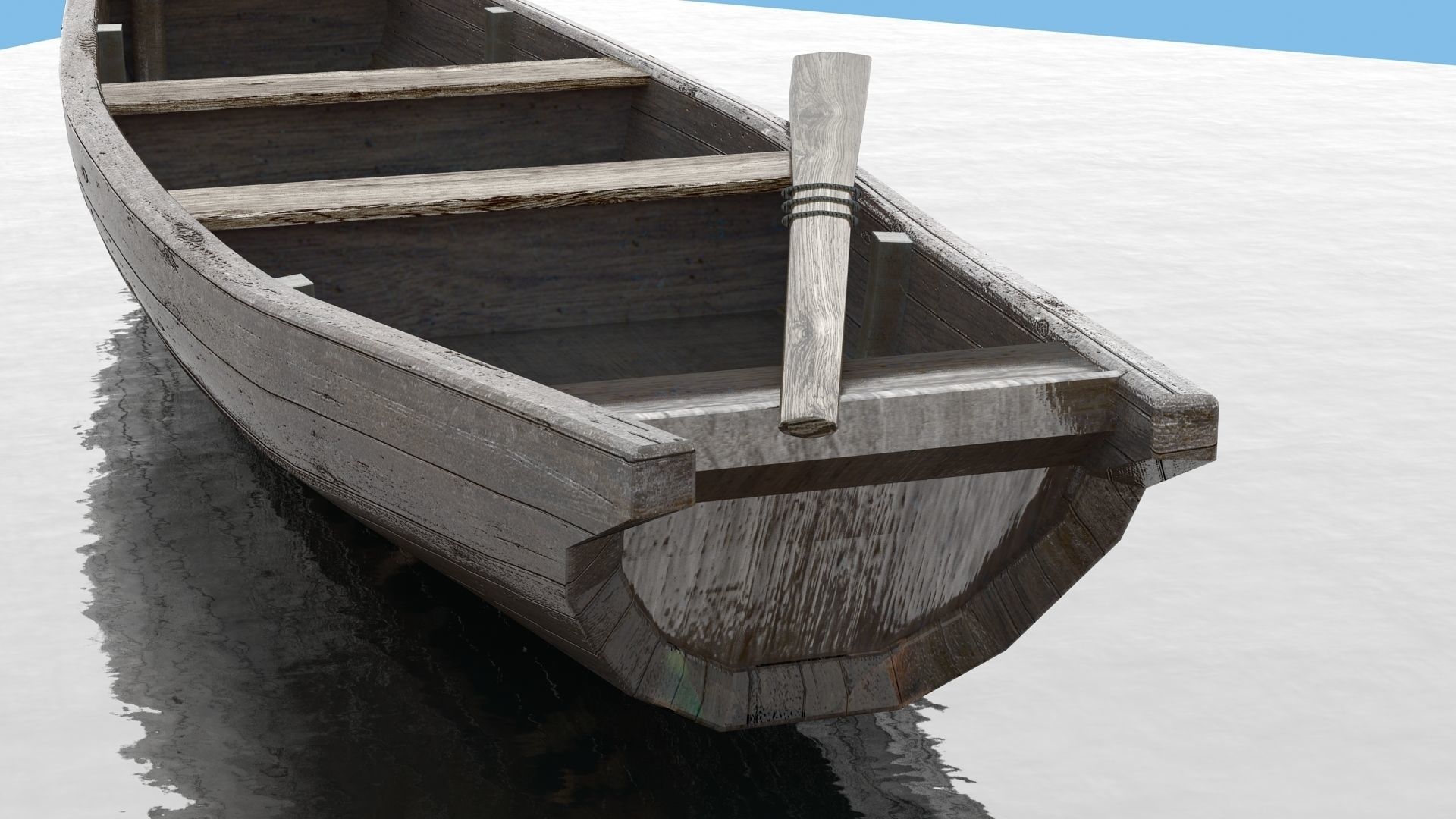 The level of the wooden film Free 3D model_3