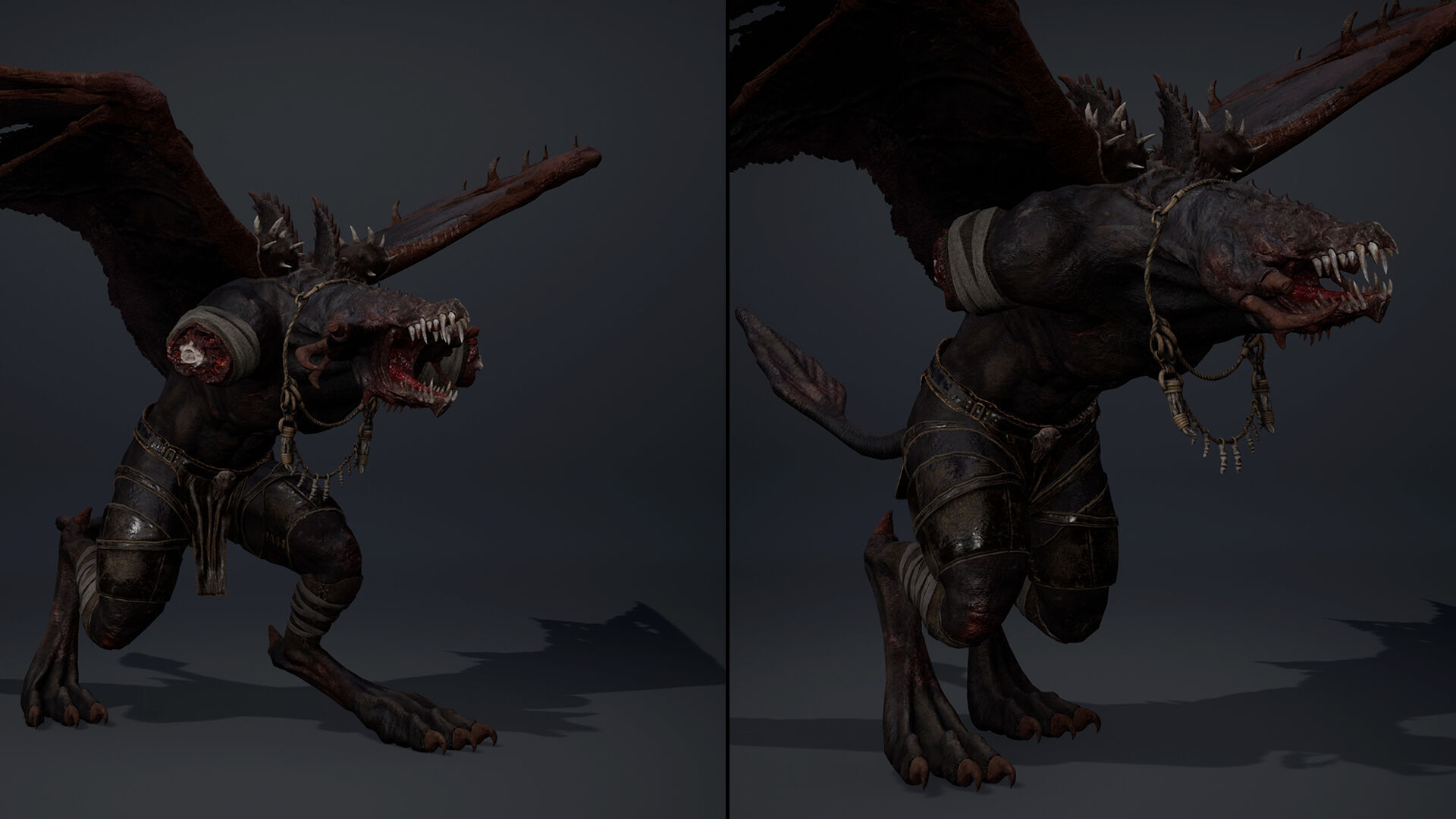 Venomshade NoArms Brutal Low-poly 3D model_6