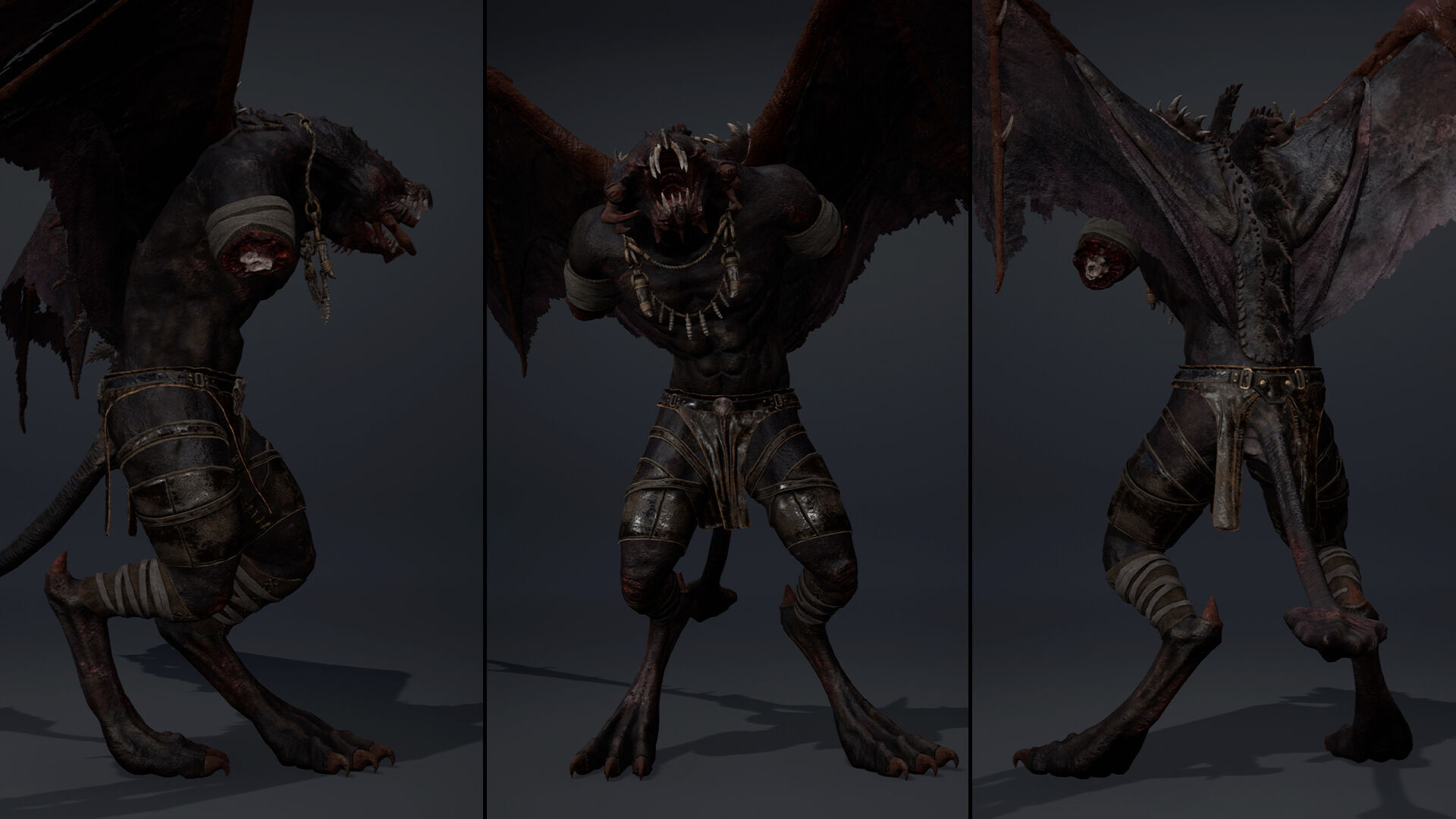 Venomshade NoArms Brutal Low-poly 3D model_4