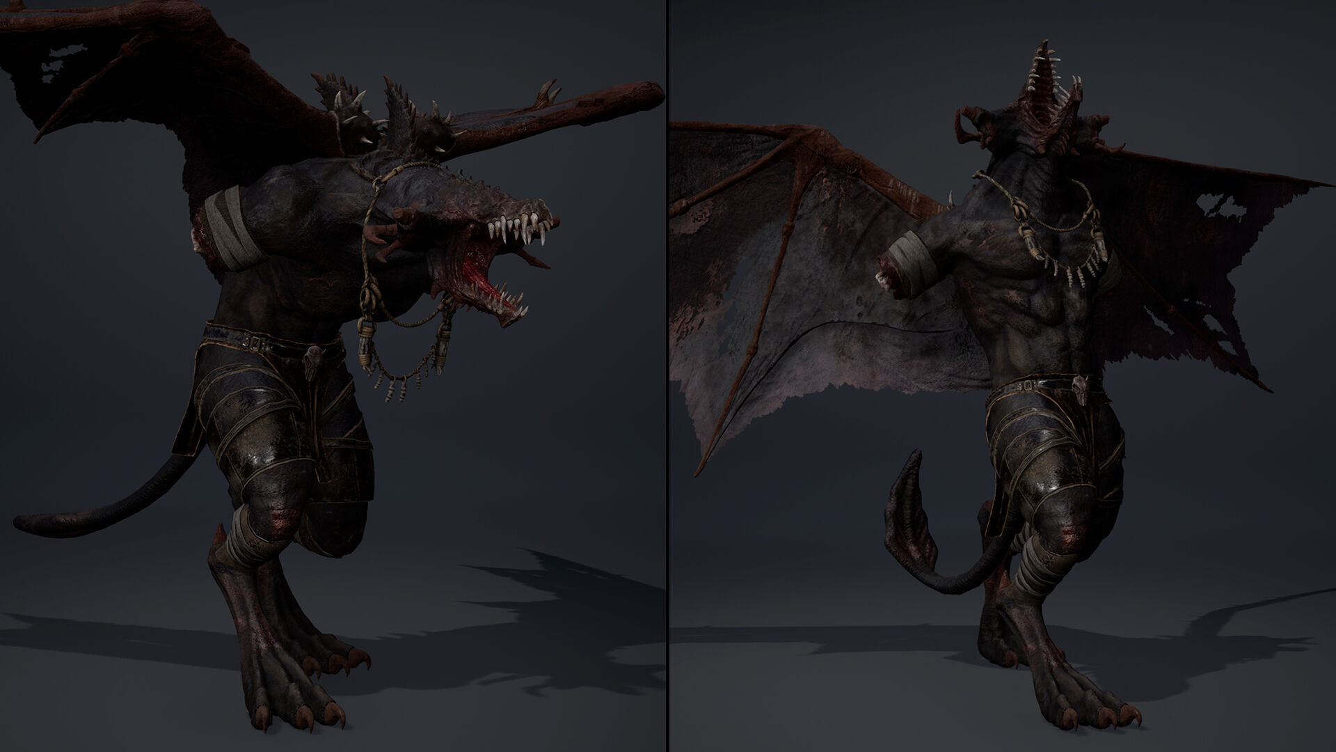 Venomshade NoArms Brutal Low-poly 3D model_9