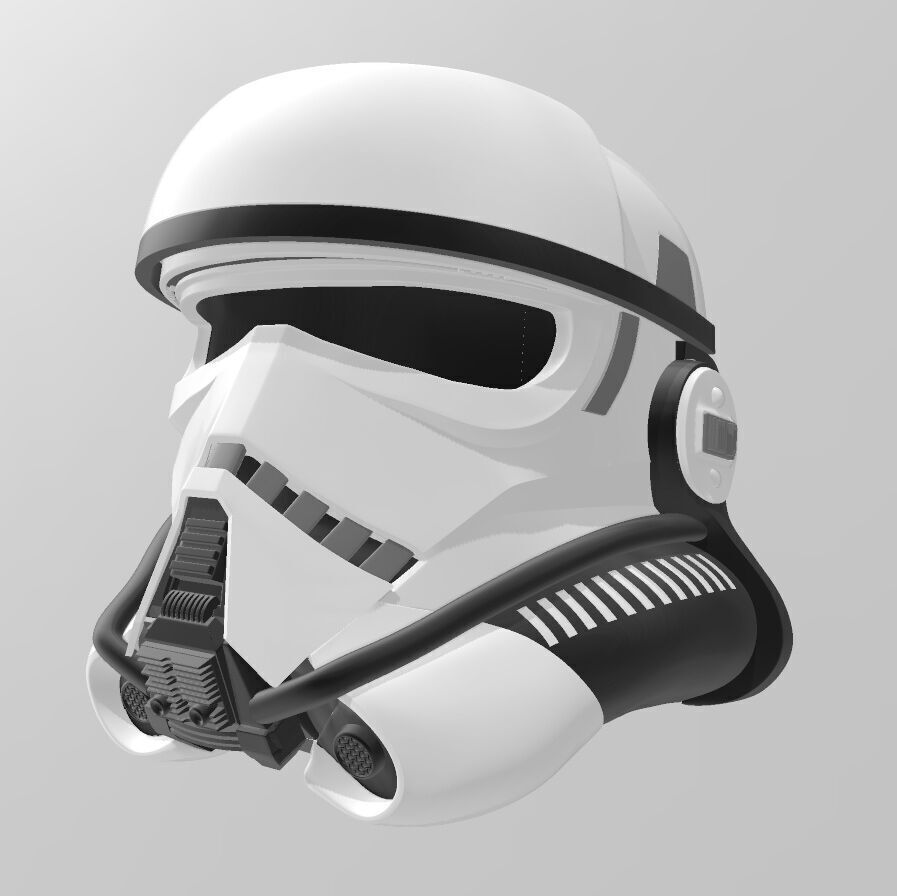 Star Wars Patrol Trooper Helmet 3D print model_1