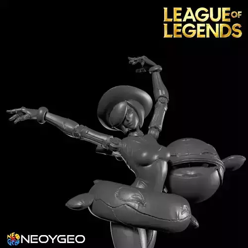ORIANNA POOL PARTY - LEAGUE OF LEGENDS 3D print model