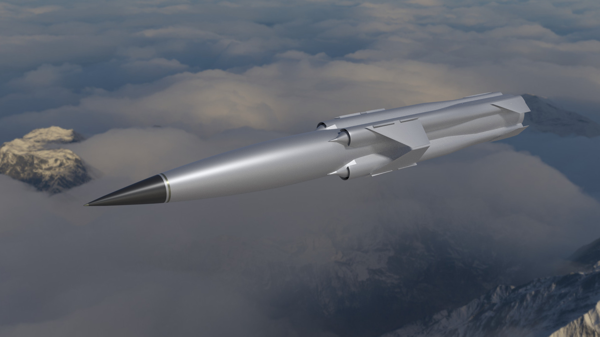 P-270 Moskit  SS-N-22 Sunburn 3D model_2