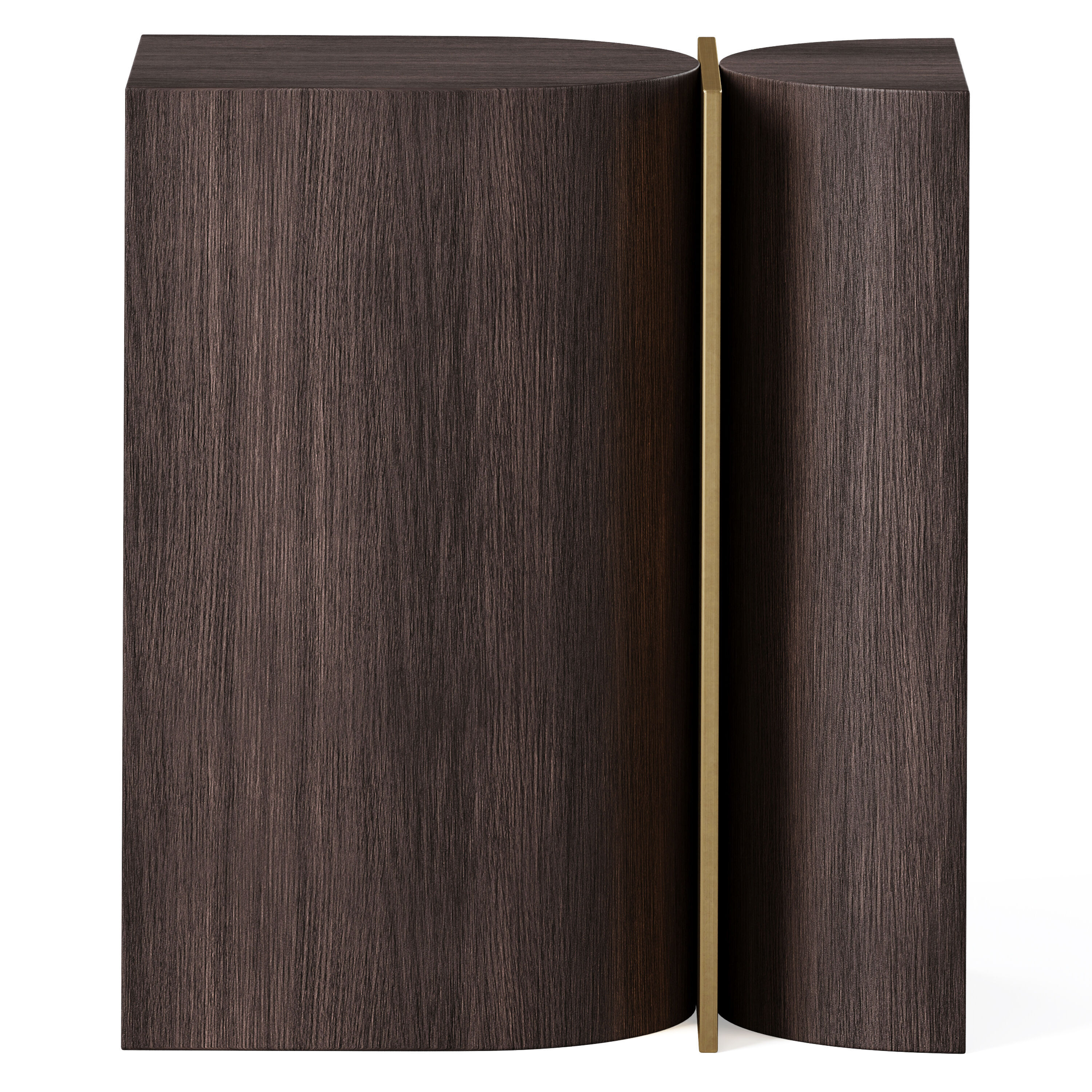 Slice and Cylinder Coffee Table by Baker Furniture 3D model_3