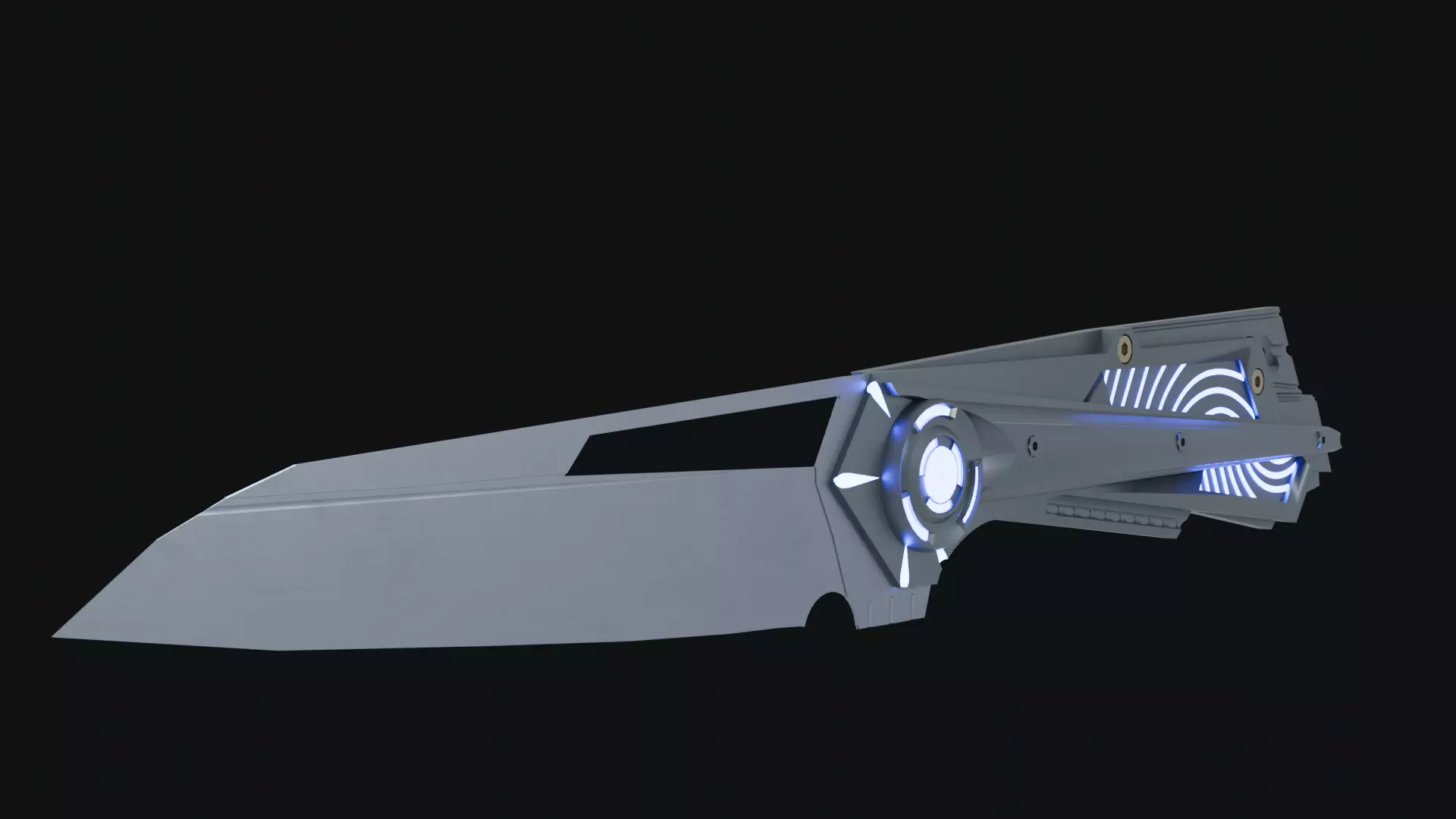 FREE Sci-Fi Knife Free 3D model