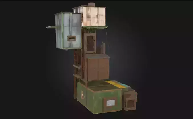 Industrial Haven  A Sanctuary of Steel and Steam