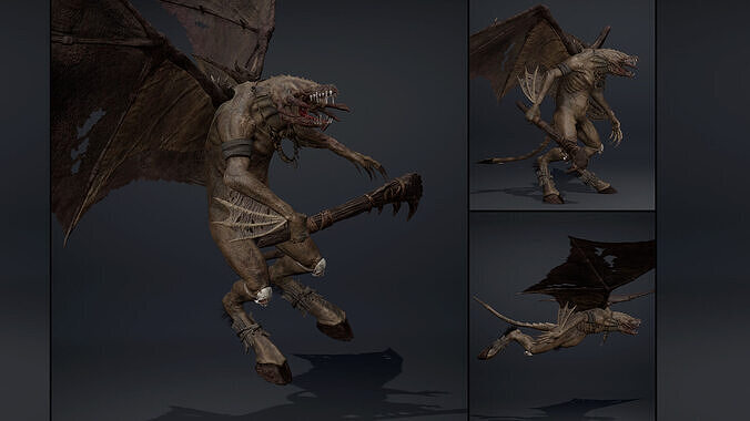 Venomshade Fatty Low-poly 3D model