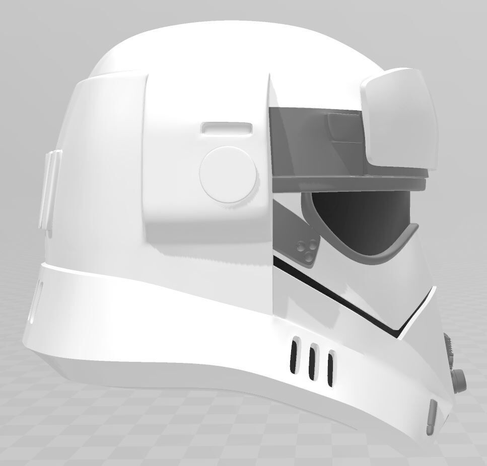 Star Wars Mountain Trooper Helmet 3D print model_4