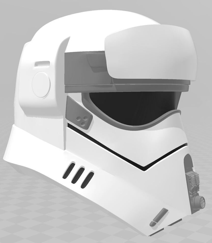 Star Wars Mountain Trooper Helmet 3D print model_1