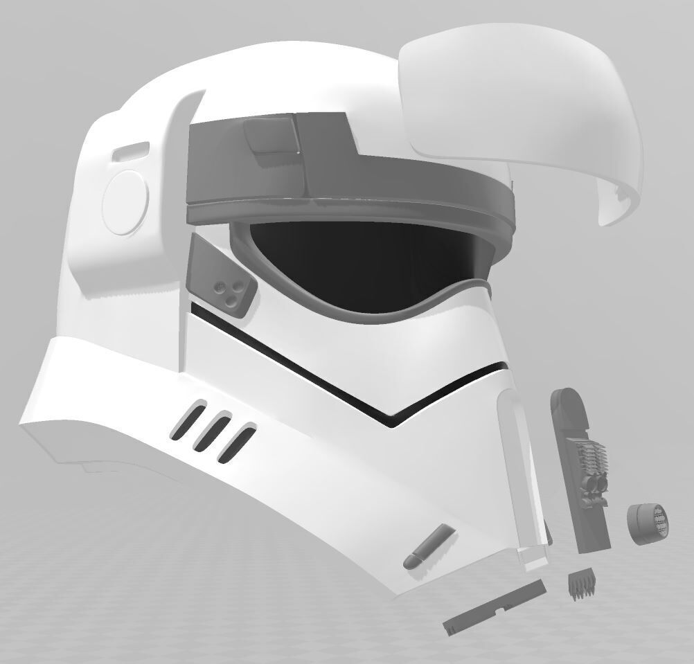 Star Wars Mountain Trooper Helmet 3D print model_2
