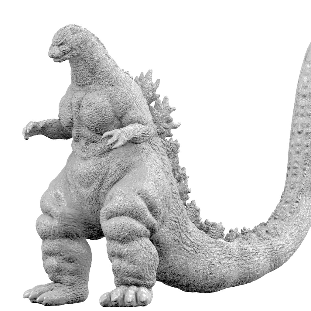 Godzilla 1991 3d print 3D print model_2