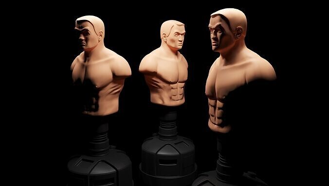Body Opponent Bag Free 3D model