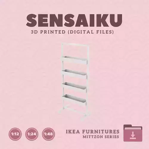 6 MITTZON Frame V6 Plant Container Dollhouse - IKEA - 3D Print