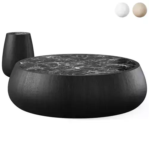 Coffee table Drum by Baker Furniture
