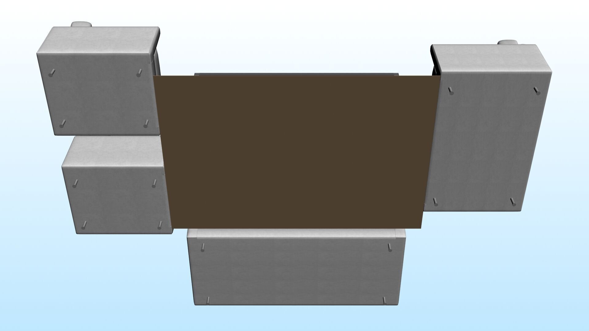 SOFA SET WITH CARPET 03 3D model_6