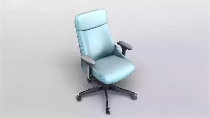 Ergonomic Modern Office Chair 3D Model