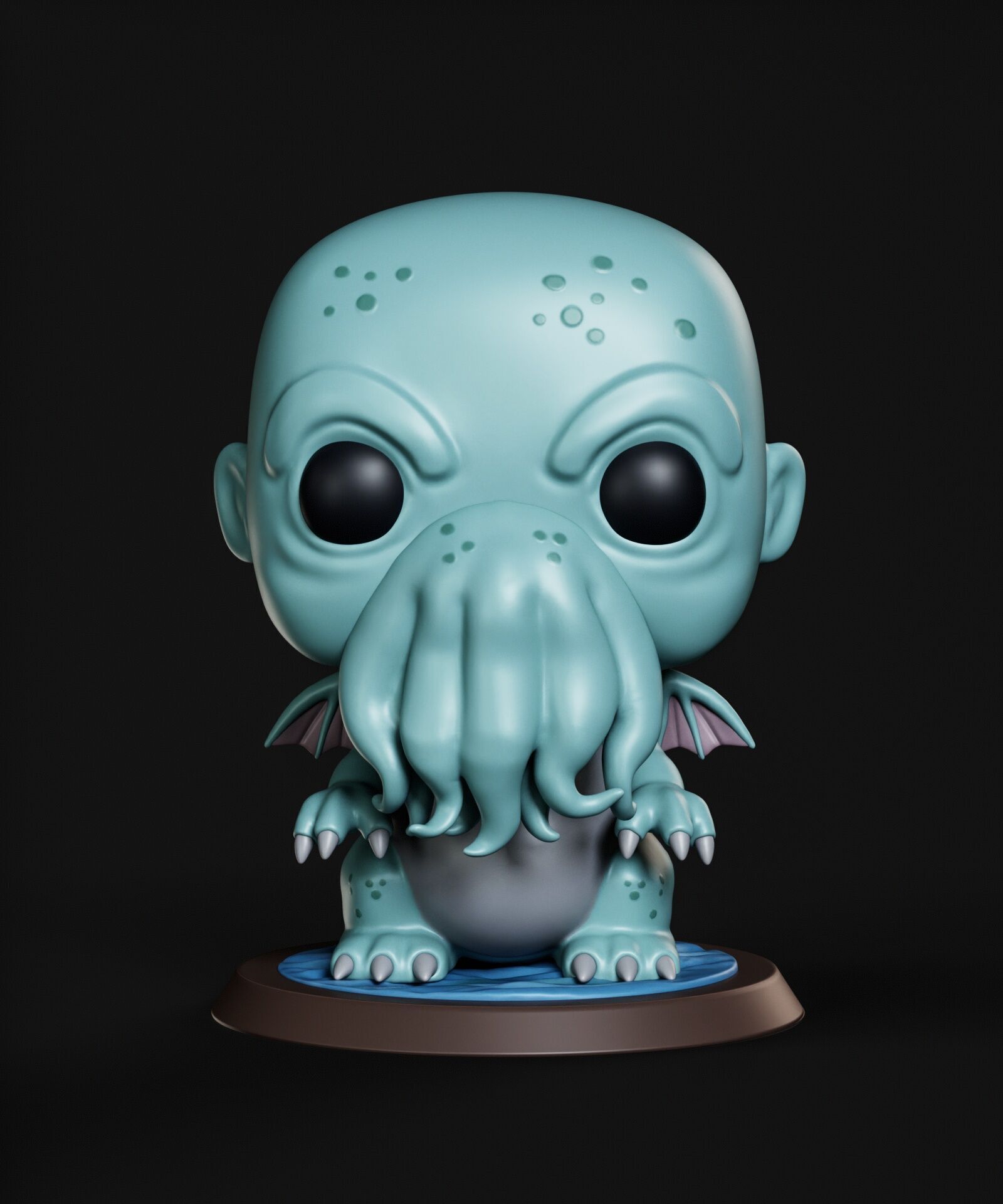 Cthulhu Funko 3D print model_4