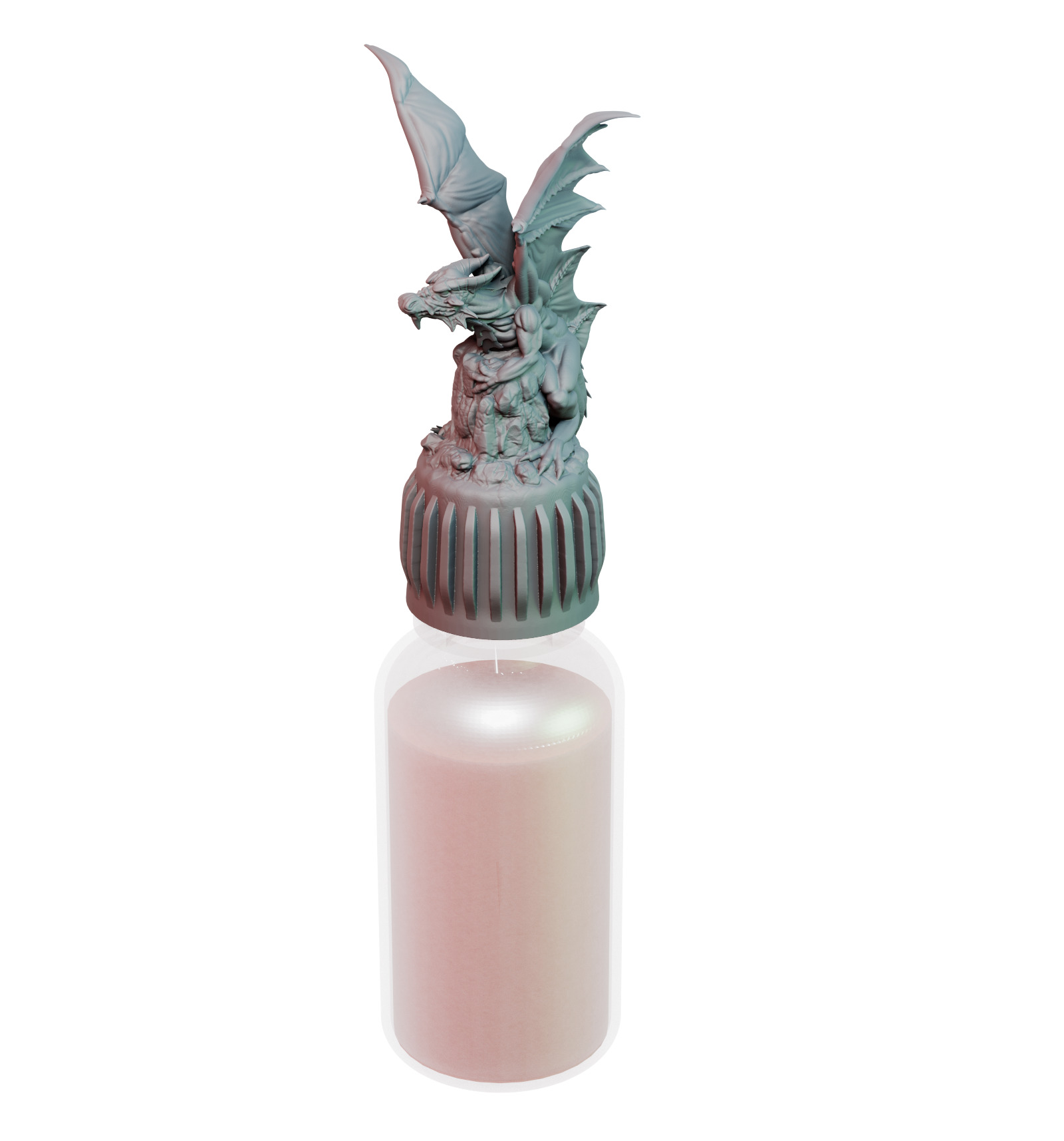 3D Color caps 3D print model_17