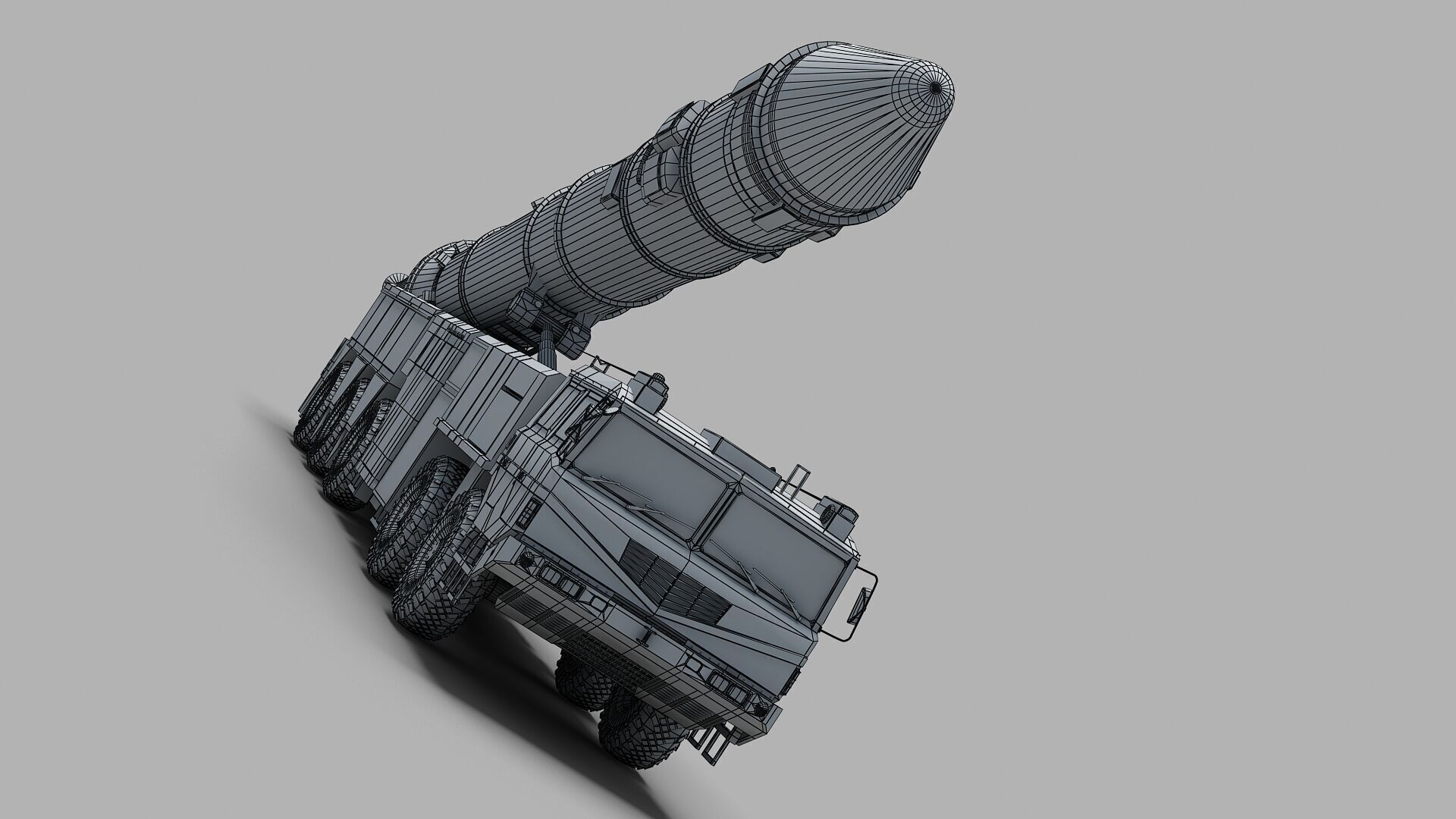 PLA DF-21 Missile 3D model_18