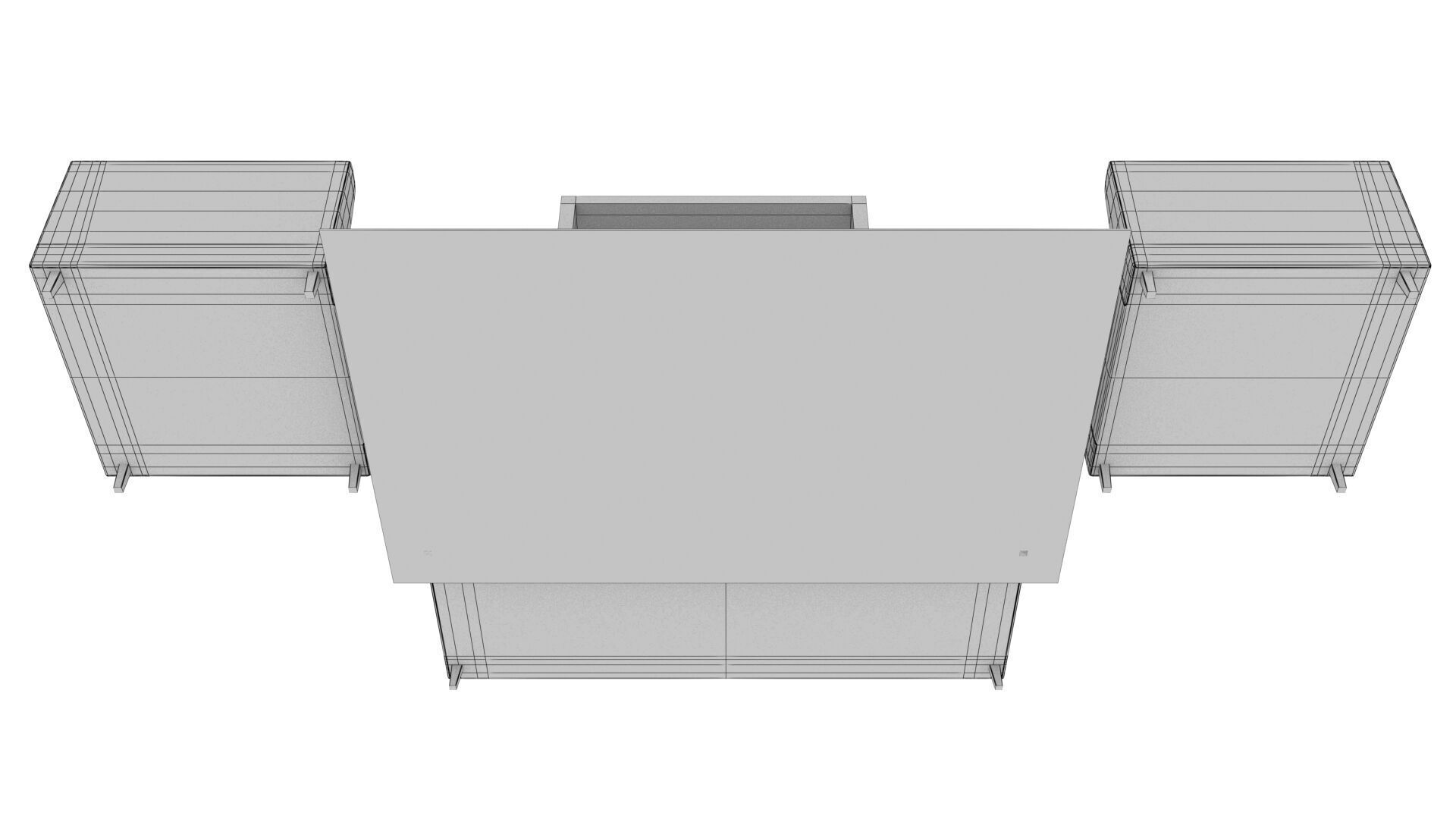 SOFA SET WITH CARPET 04 3D model_16