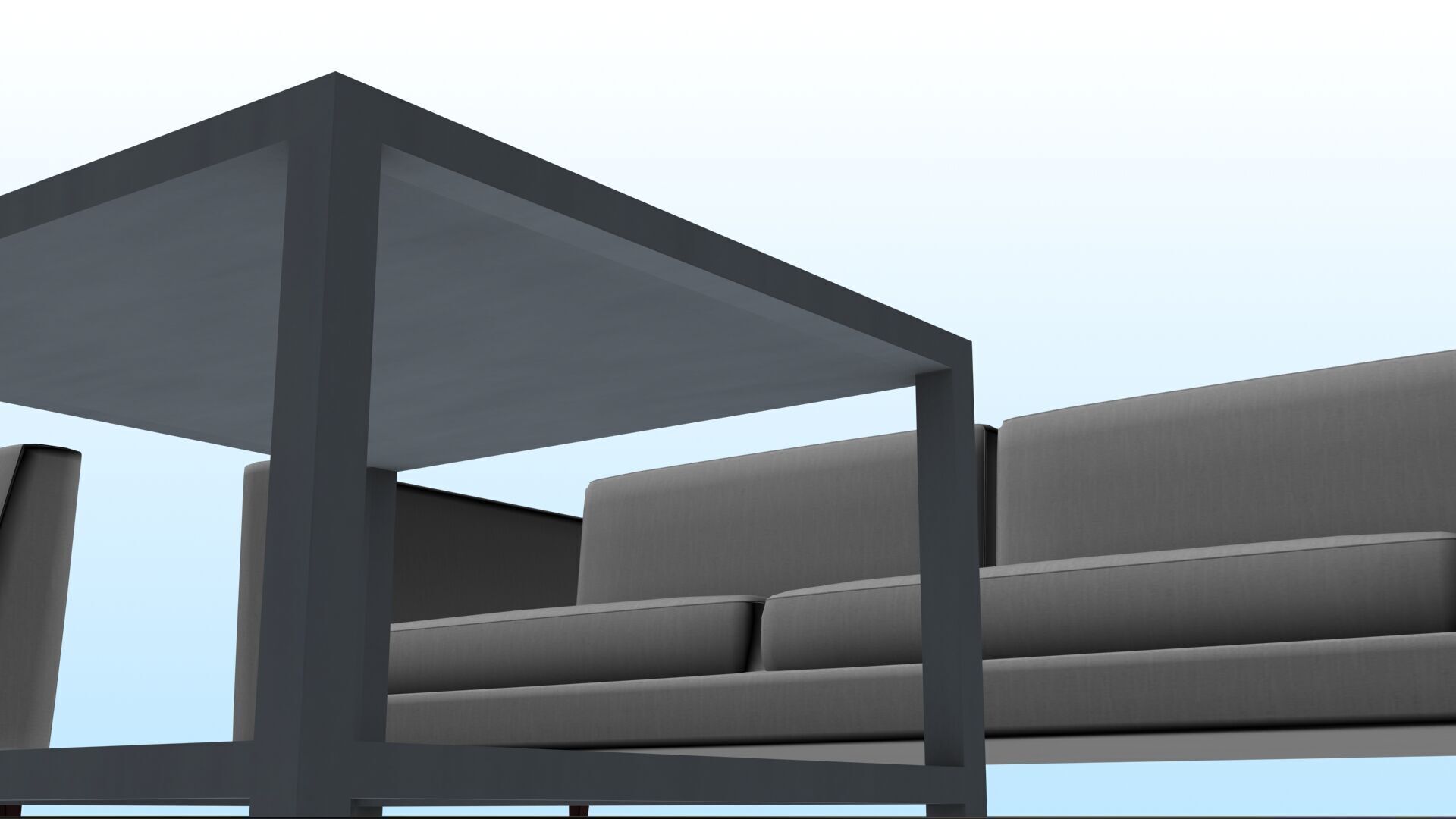 SOFA SET WITH CARPET 04 3D model_12