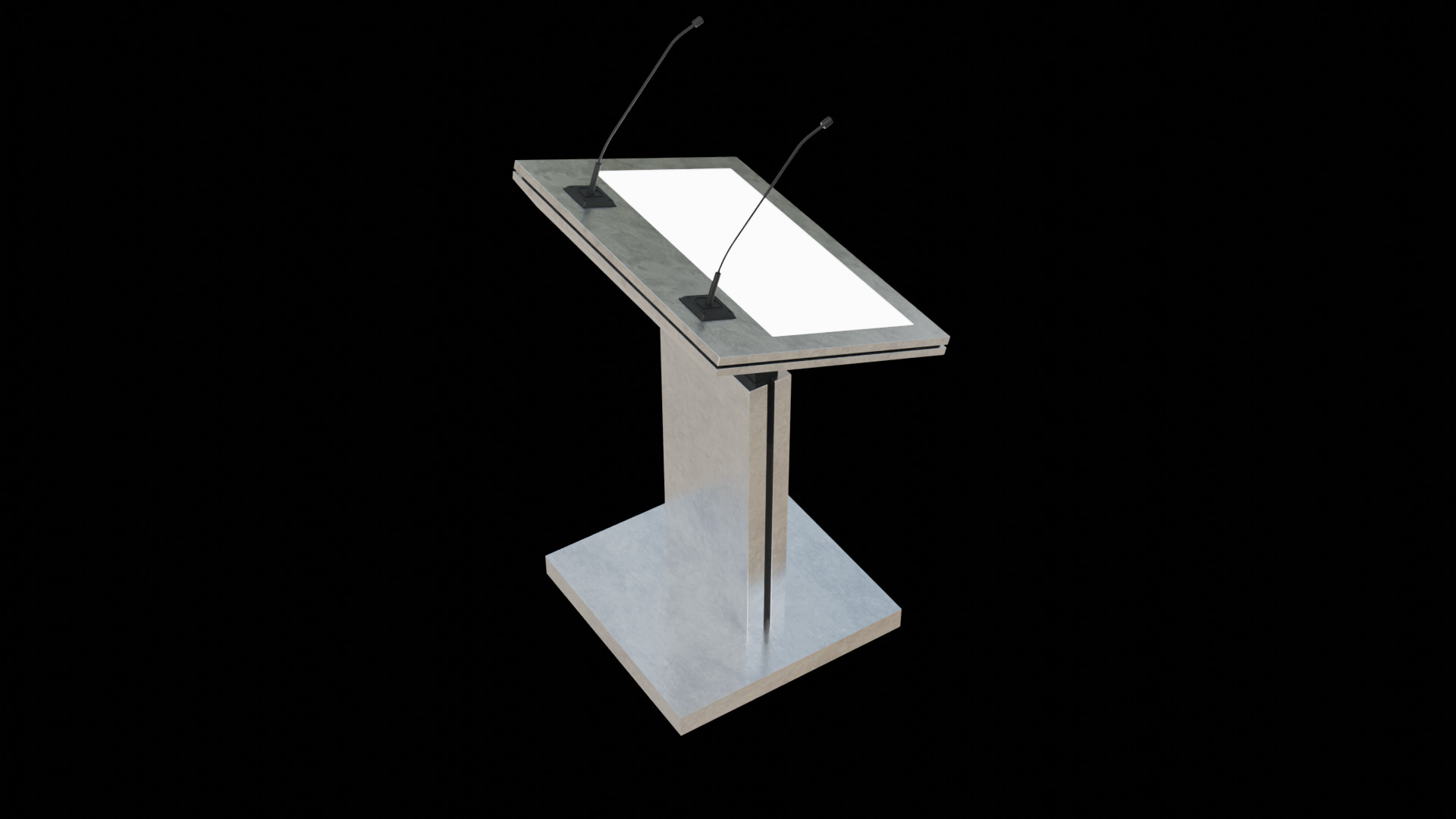 Future N Podium 3D model_3