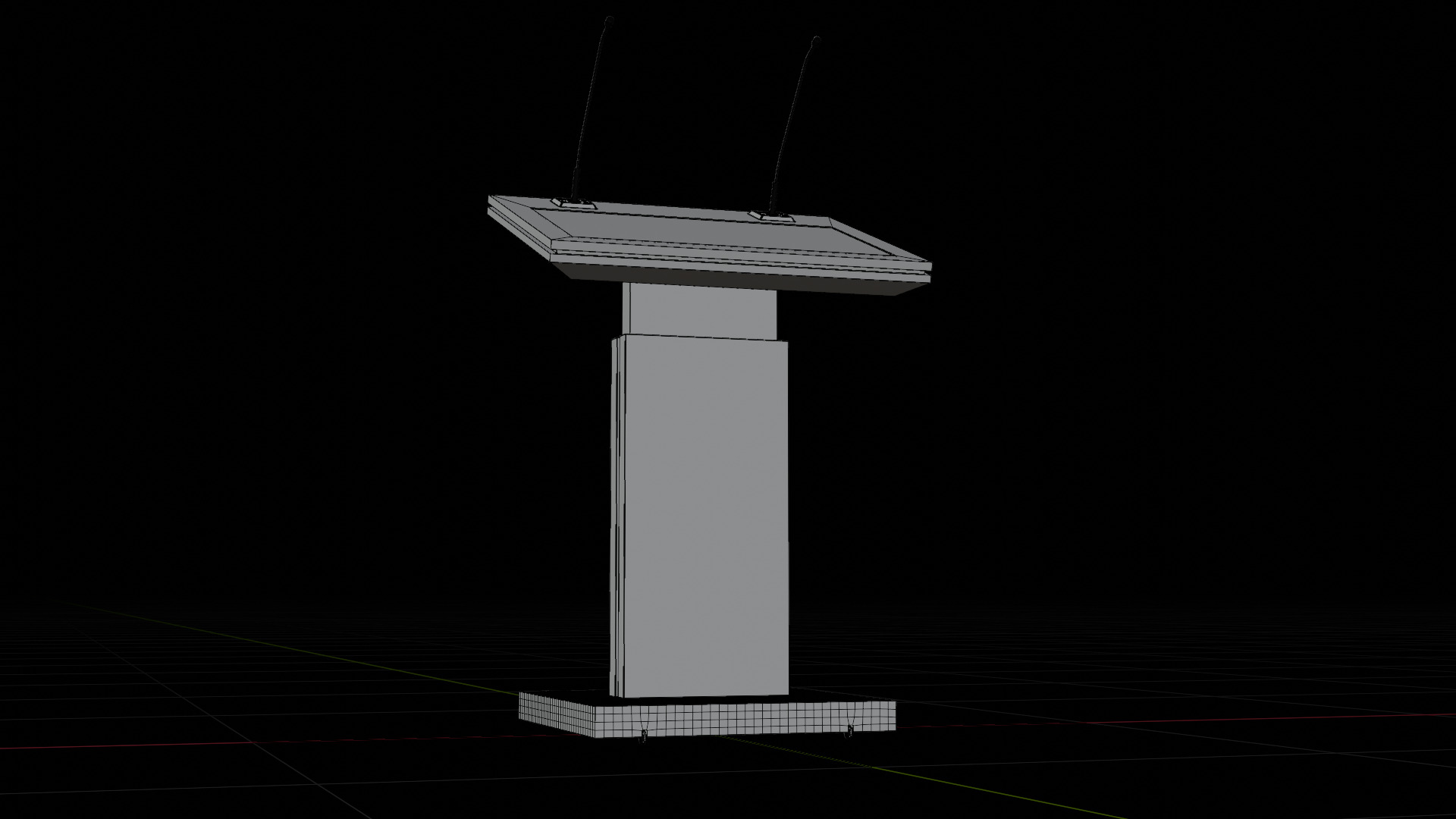 Future N Podium 3D model_22