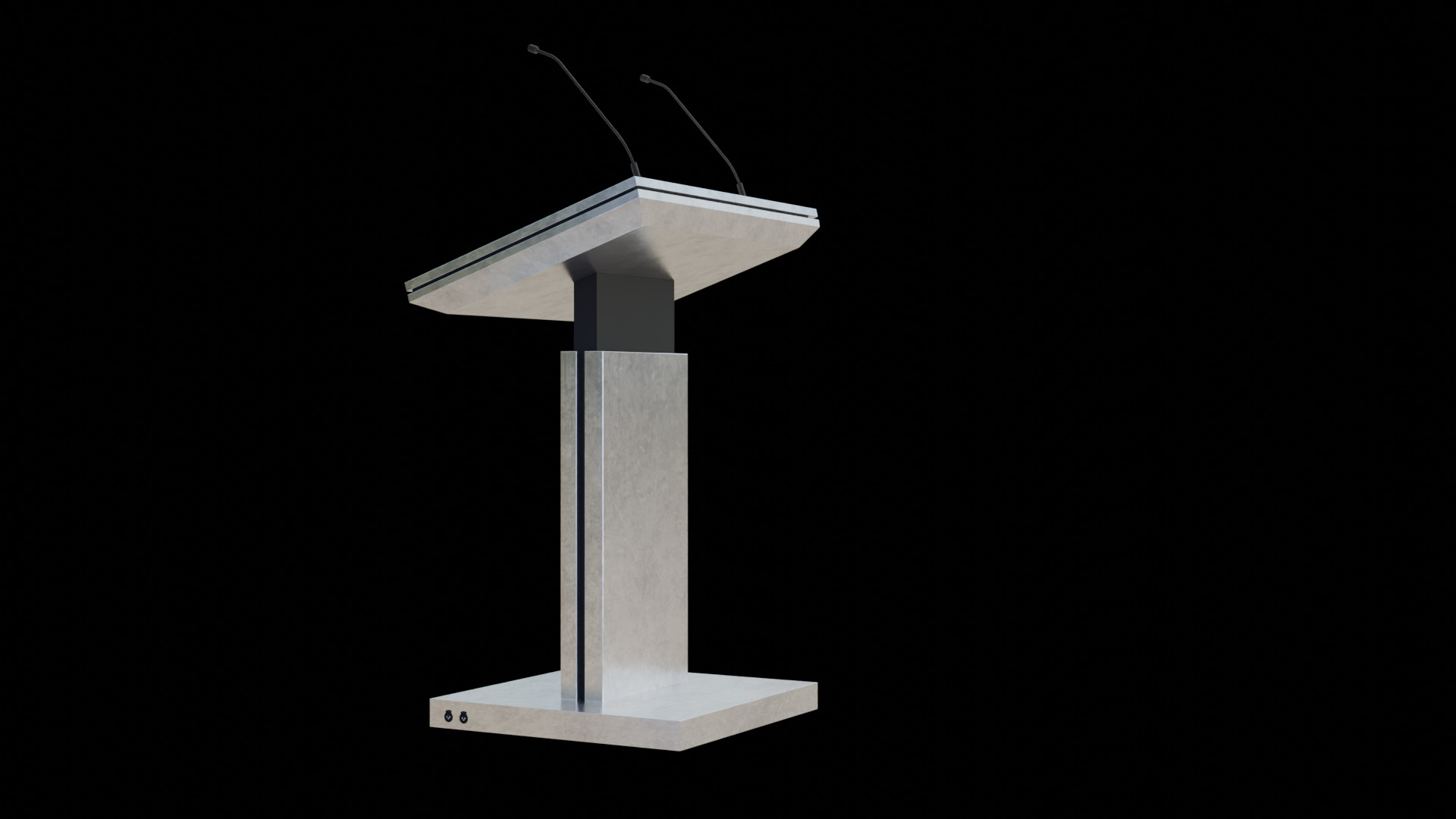 Future N Podium 3D model_2