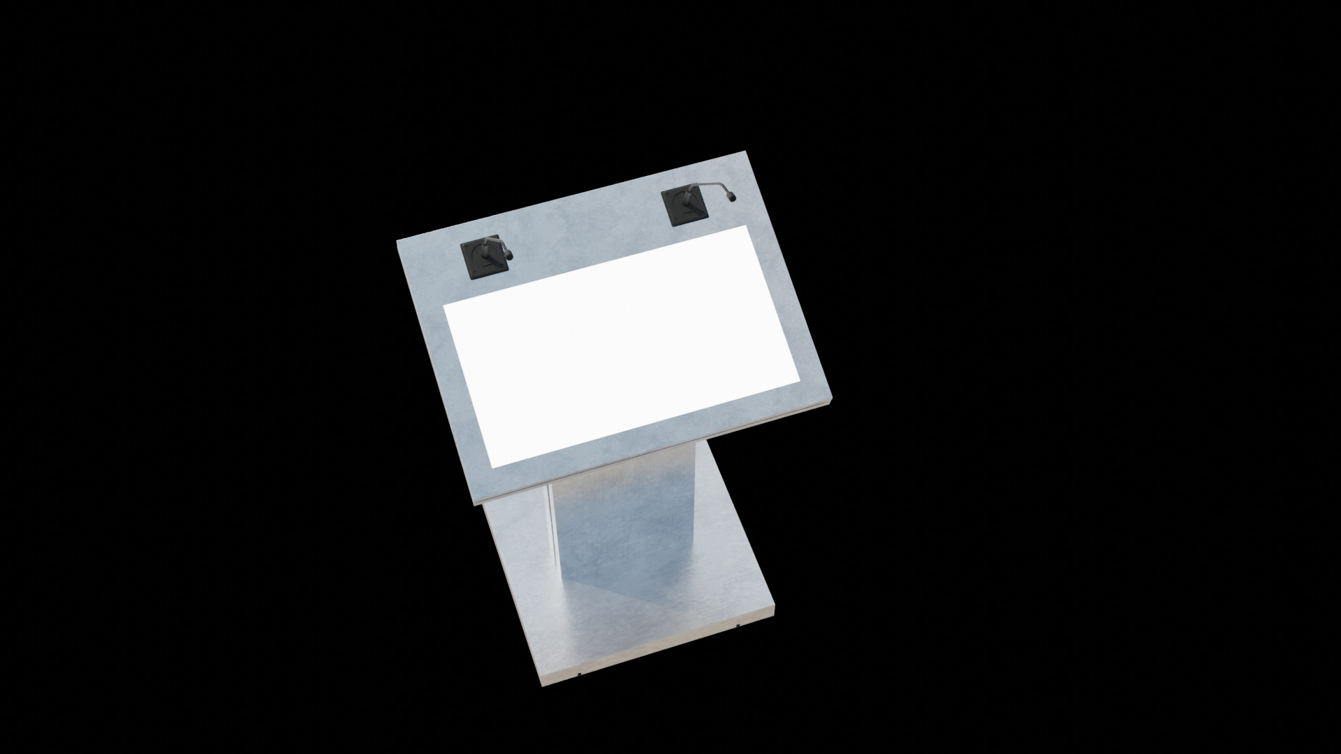 Future N Podium 3D model_4