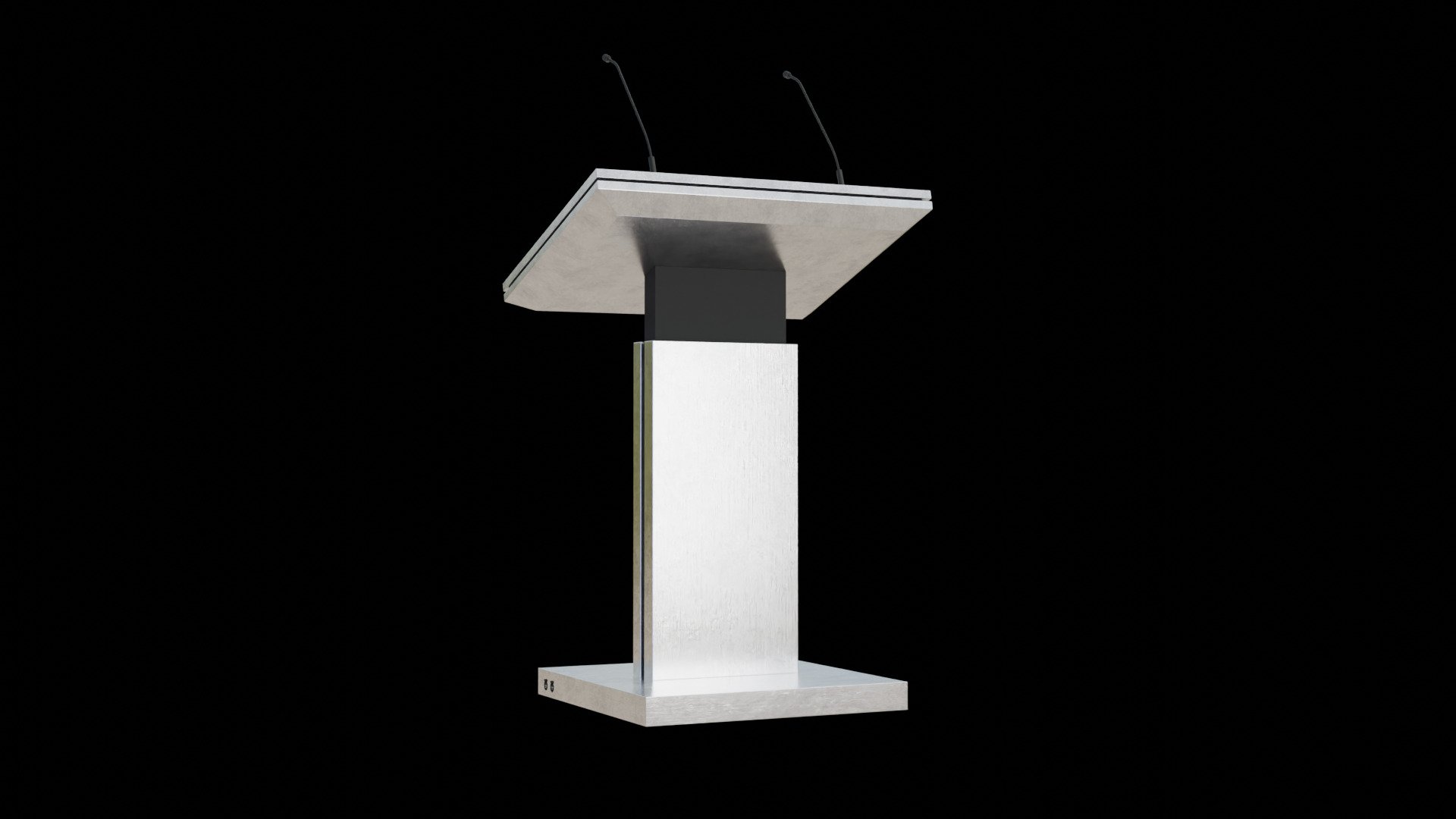 Future N Podium 3D model_1